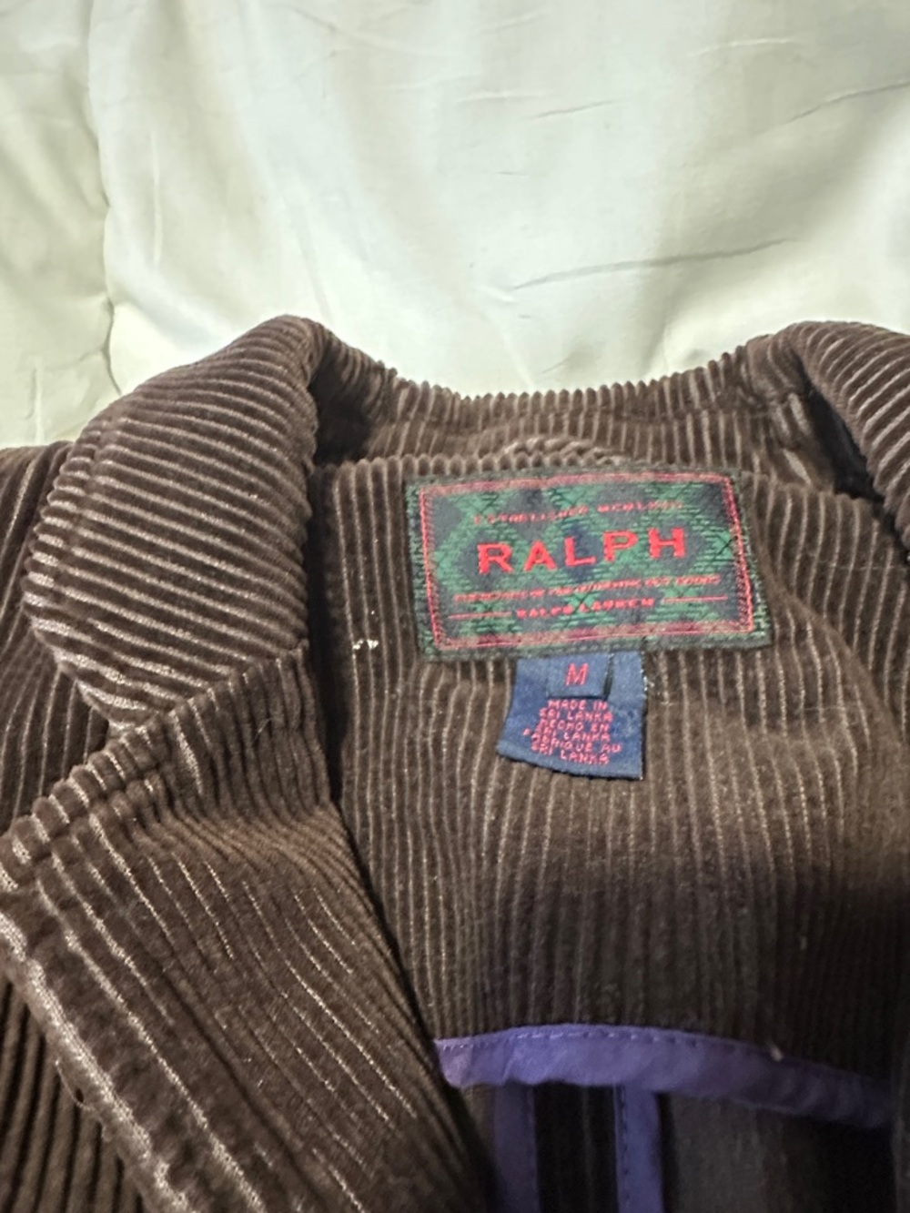 Ralph Corduroy Jacket in Rich Brown - Picture 3 of 7